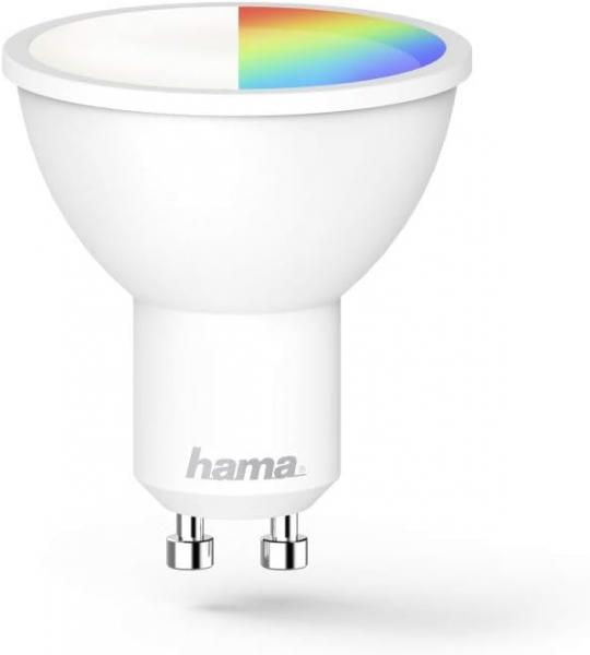 00176548-1.jpg Bombilla LED WiFi Intelig. GU10 RGB Reg. Hama - Imagen 1