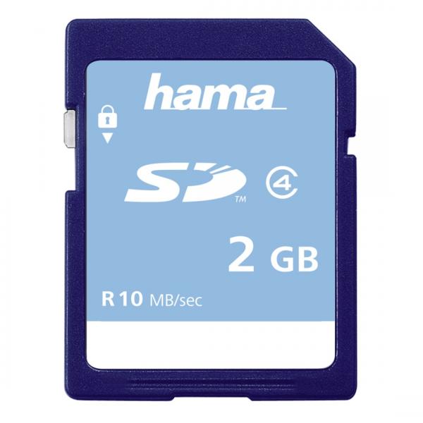 055377-1.jpg Tarjeta de Memoria SD 2Gb Hama - Imagen 1