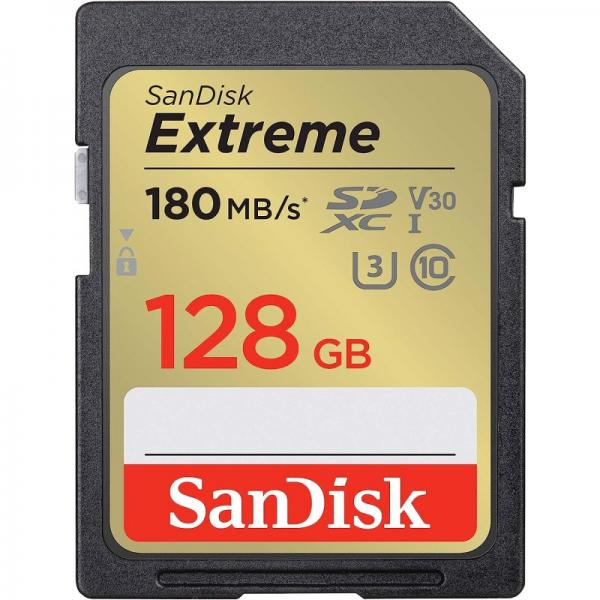 121580-1.jpg SD Extreme PRO 128GB 180Mb/s Sandisk - Imagen 1