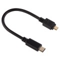 Cable PC USB type C - Micro USB M 0,75m Hama