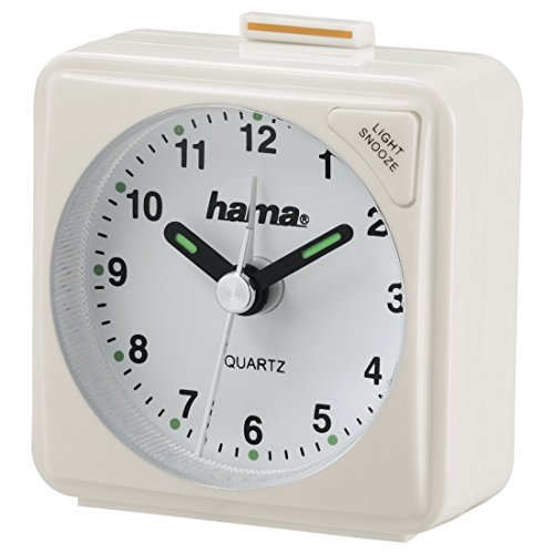 136240-1.jpg Reloj Depertador Travel A50 Blanco Hama - Imagen 1