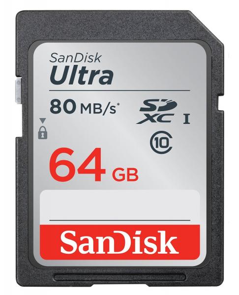139768-1.jpg SDXC Ultra 64GB C10 80MB/Scandisk - Imagen 1