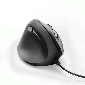 Raton Optico Ergonom. Cable P/Zurdos EMC-500L Hama