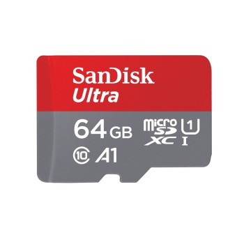Tarjeta Mem MicroSD XC Ultra 64Gb 140Mb/s Sandisk