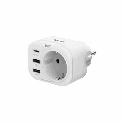 Cargador USB-C+2xUSB-A+1T QC+PD 5-20V 20W Hama