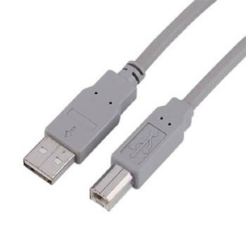 Cab. Mul. USB A-B 1.8m Gris Eco Hama