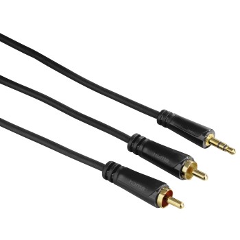 Cab.Aud. 3,5St M-2RCA M1,5m TEC Hama