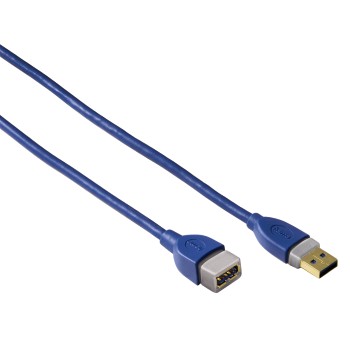 Cable USB 3.0 USB A @ USB B Extension 1.8m Az Hama