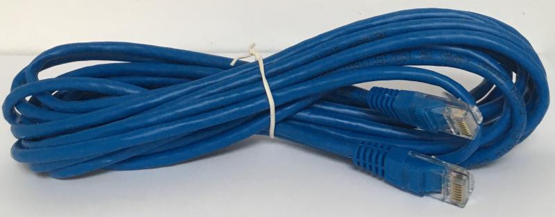 90796-1.jpg Cab. UTP Cat5e, Cu, 5m Azul Hamann - Imagen 1