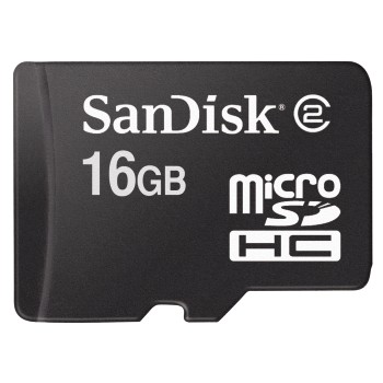 Tarjeta MicroSD 16Gb Clase4 HC Sandisk
