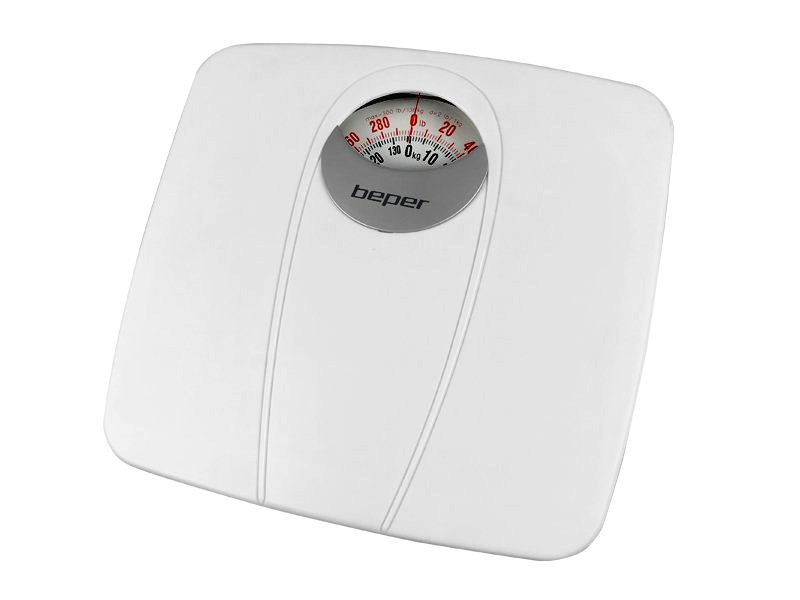 CREATOR: gd-jpeg v1.0 (using IJG JPEG v62), quality = 85 Bascula de baño analogica Blanca Beper - Imagen 1