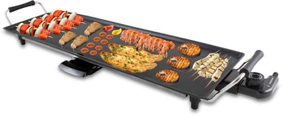 BEP-90.386-1.jpg Plancha Asar / Teppanyaki XXL 90x23cm 1800W Beper - Imagen 1
