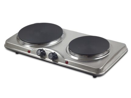 Cocina Doble 1000+1500W Inox Beper