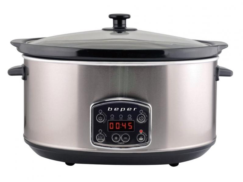 BEP-BC.510-1.jpg Olla Cocción Lenta Electrica 4.5L Beper - Imagen 1