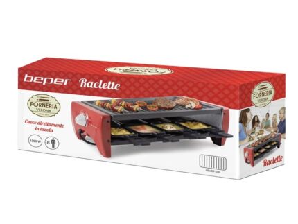 Raclette para 8 personas Beper