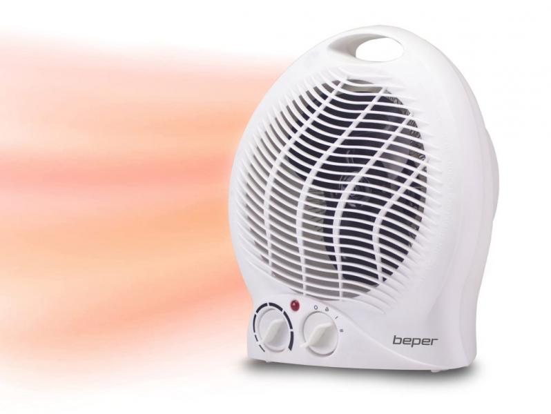 BEP-TER201-1.jpg Calefactor / Termo Ventilador 2Potencias 2000W Beper - Imagen 1