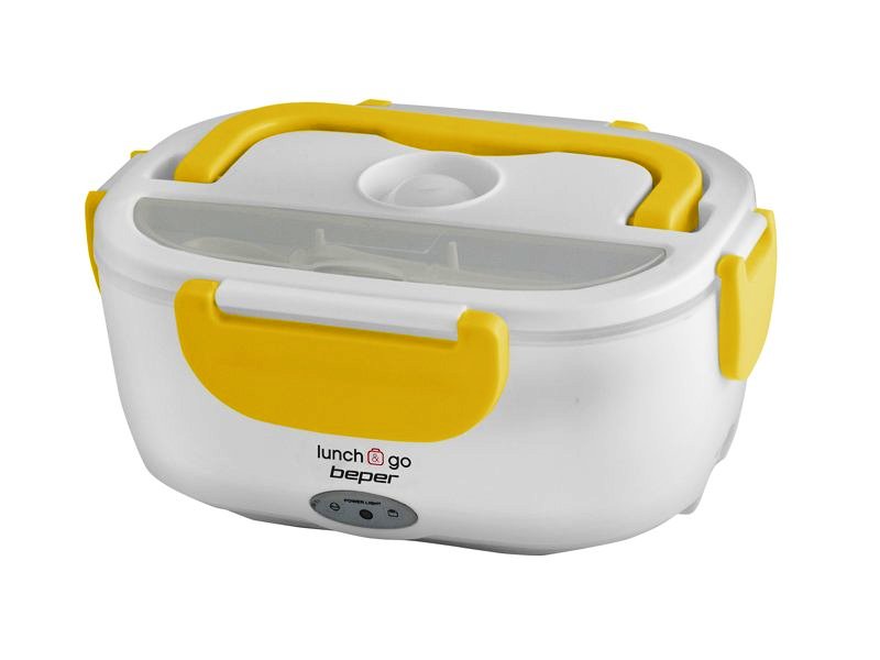 CREATOR: gd-jpeg v1.0 (using IJG JPEG v62), quality = 85 Tupper Electrico C/2 Recipientes Extraible Amarillo Beper - Imagen 1