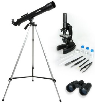 Kit Microscopio - Telescopio - Binocular Celestron