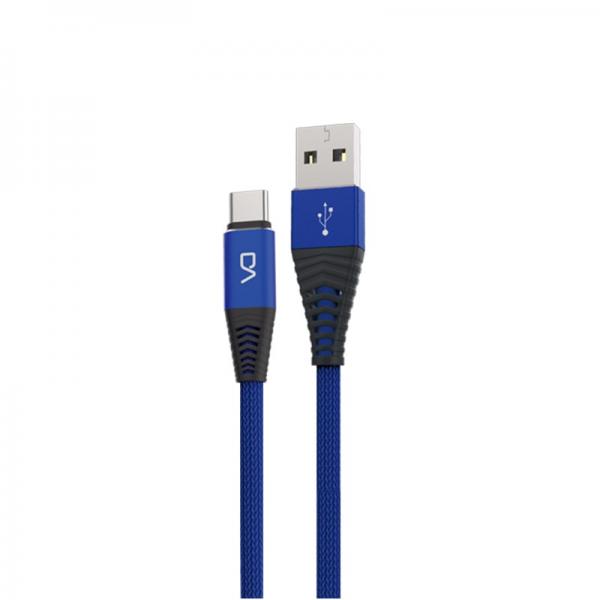 DA-DT0076T-BL-1.jpg Cable Tipo C 1m Azul 2Amp DA - MARVO - Imagen 1