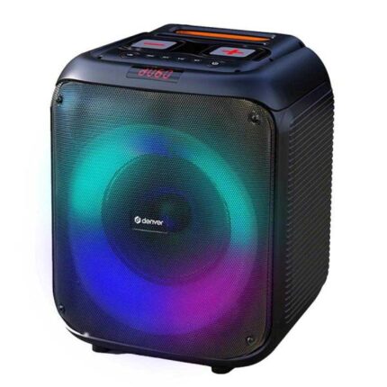 Alt. BT/ Con luz LED y Woofer de 8" Denver