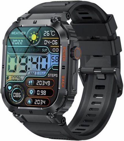 Reloj Smart Watch C/Llamada/HR/Pasos SWC-191 Bk Denver