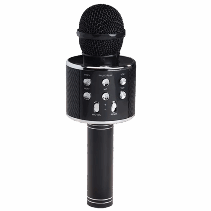 Microfono Multi-Media Karaoke MP3/BT/SD KMS-20B Mk2 Negro Denver