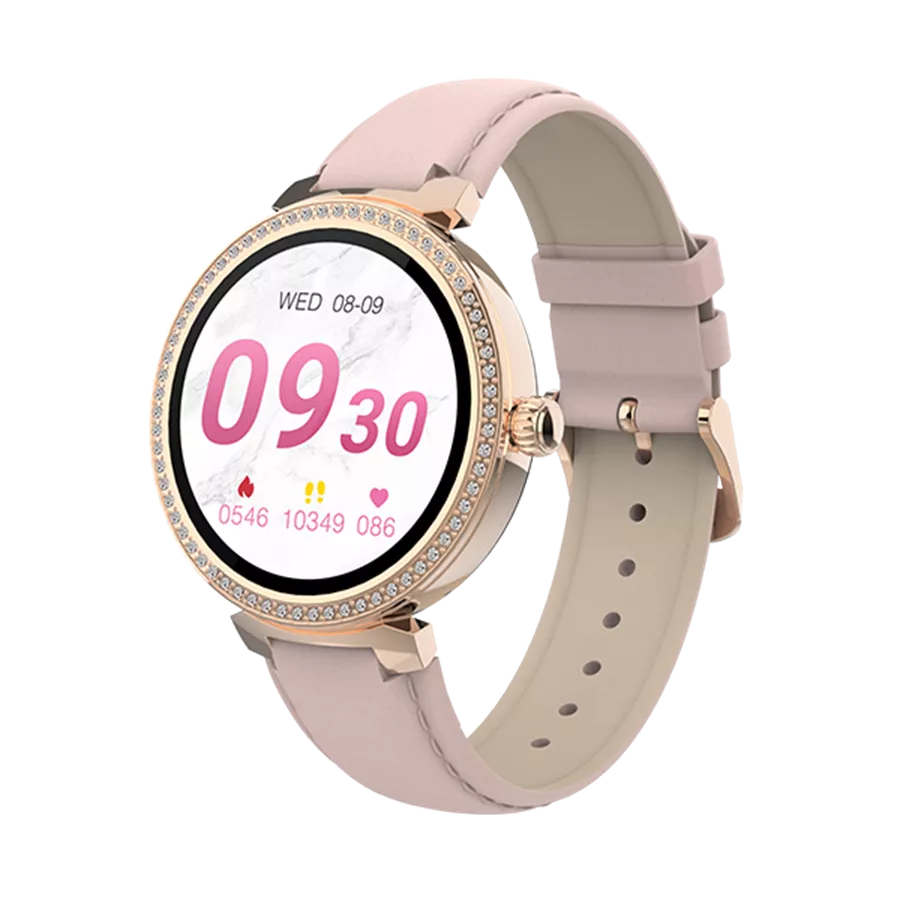 Den-SWC342Ro.png Reloj Smart Watch C/Llamadas/HR/BO Correa x2 SWC-342 Denver - Imagen 1