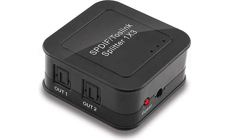 H90708-1.jpg Distribuidor Sonido / Splitter Optico Toslink 3 @ 1 Hamann - Imagen 1