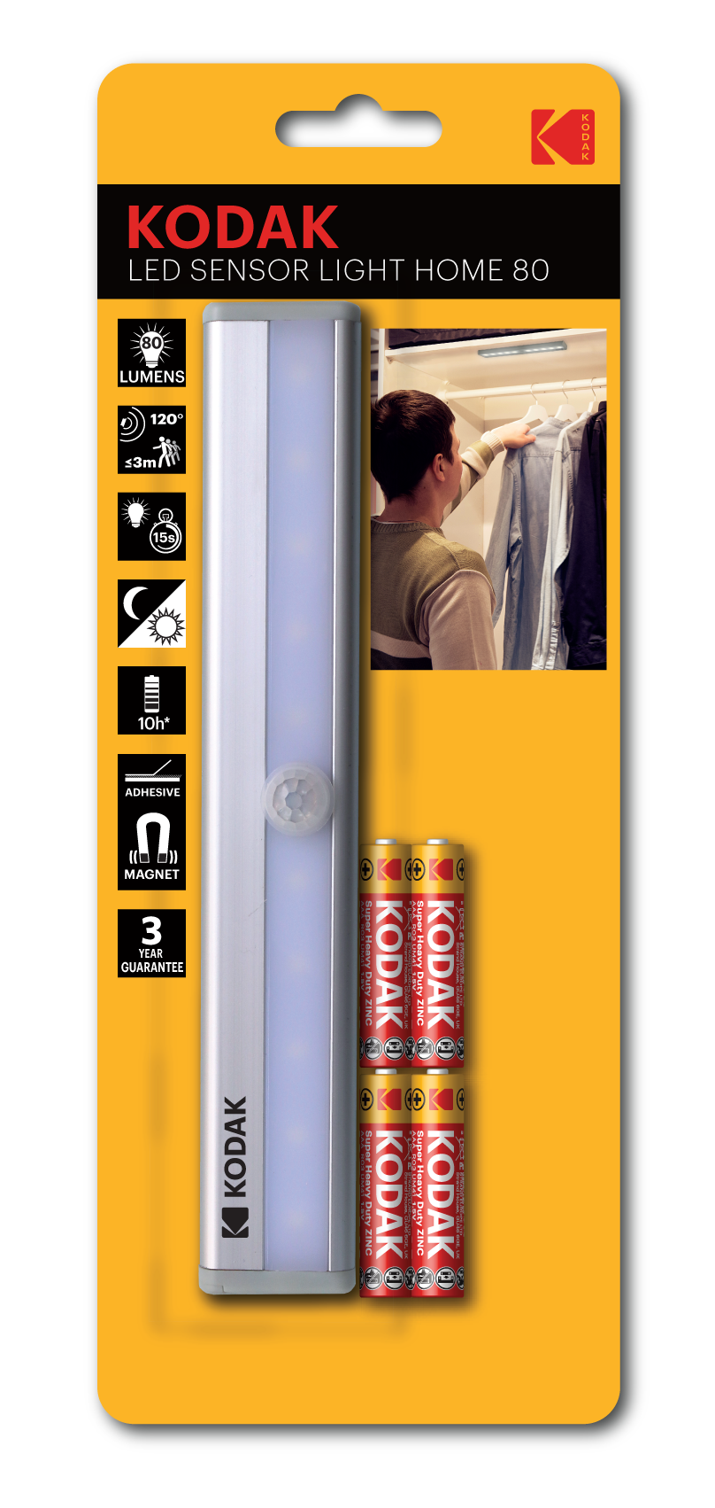 Kod-30423190.png Tira LED C/Sensor Esp Armarios 30423190 Kodak - Imagen 1