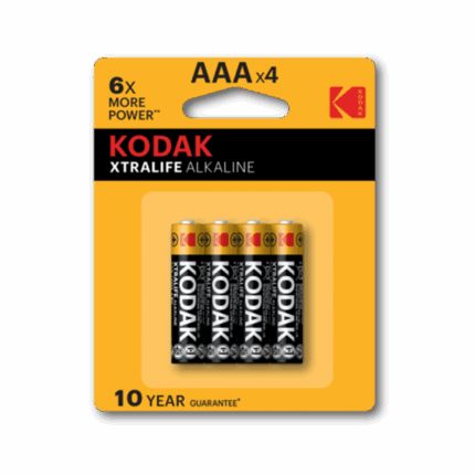 Pilas ExtraLife Alkalina B (x4) LR06 / AA Kodak