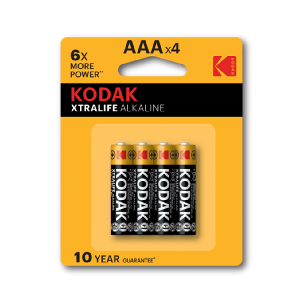 Kod-ExL-LR6B4.png Pilas ExtraLife Alkalina B (x4) LR06 / AA Kodak - Imagen 1
