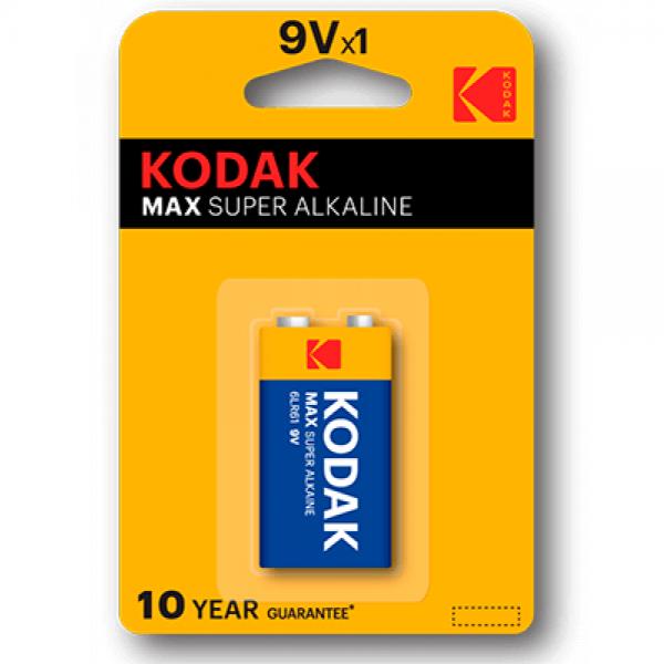 Kod-Max-9V-1.jpg Pila Super Alkalina B(lister(x1) 9V 6LR61 30952850 Kodak - Imagen 1