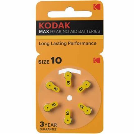 Pilas Alcalinas Blist(x6) Audifono PR10/ P10 Kodak