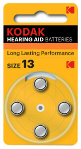 Pilas Alkalina B(x4) Audifonos PR13/ P13 Kodak