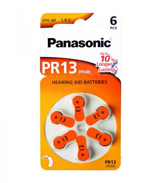 Pan-PR13-1.jpg Pilas Alk Pk x6 Audifonos PR13 Panasonic - Imagen 1