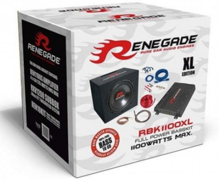 REN-RBK1100XL-1.jpg Pack Sub12" Reflex+Amp4ch+Cableado 1100W Renegade - Imagen 1
