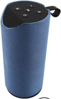 Alt Portatil TWS FM/BT/USB/Tj/Aux Azul 25w Hamann