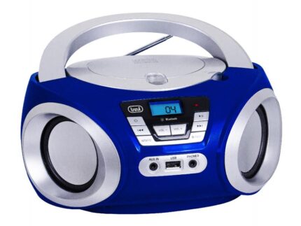 R/CD C/USB/BT/ AUX IN Portatil Azul Trevi