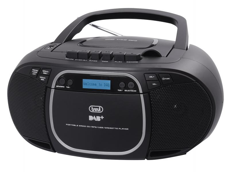 Tre-CMP576-1.jpg R/Cassette MP3 Portatil C/CD/USB/Aux-In/DAB/FM CMP 576 Dab Trevi - Imagen 1