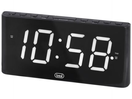 Despertador AC Jumbo Display Negro Trevi