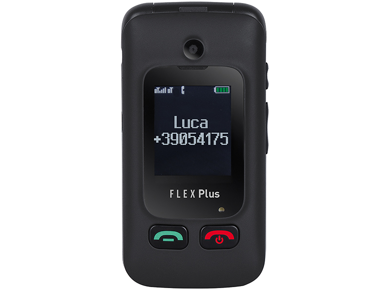Tre-FlexP55Bk-1.jpg Telefono Movil Flip C/Doble Display Negro Trevi - Imagen 1