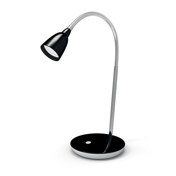 Tre-IL847-Bk-1.jpg Lampara LED de Mesa 42LED Negra Trevi - Imagen 1
