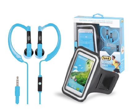 Pack Runner Aur. C/Micro+Braz. Azul Trevi