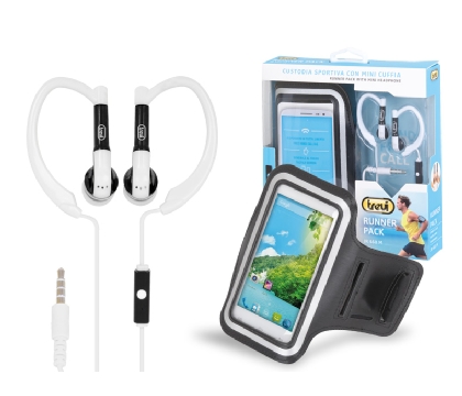 Pack Runner Aur. C/Micro+Braz. Blanco Trevi