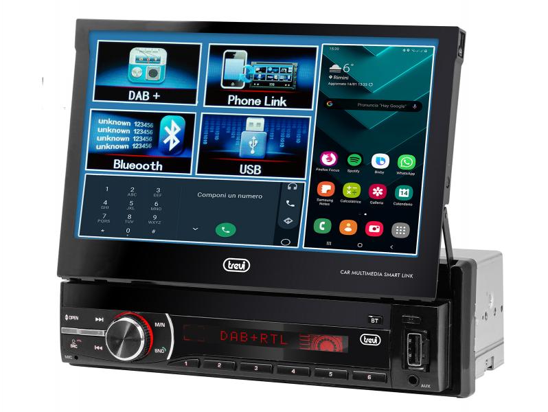 Tre-MDV6380-1.jpg R/DVD Car C/Pantalla 7" Tactil/BT/DAB/USB-SD MDV 6380 DAB Trevi - Imagen 1