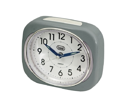 Despert. Analog. Silencioso, C/Luz, Snooze Gris Trevi