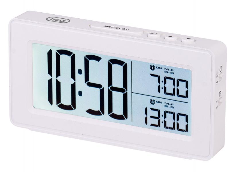 Tre-SLD3P40Wh-1.jpg Reloj Desp Digi XXL Slim 2Alarm SLD 3P40 Wh Trevi - Imagen 1
