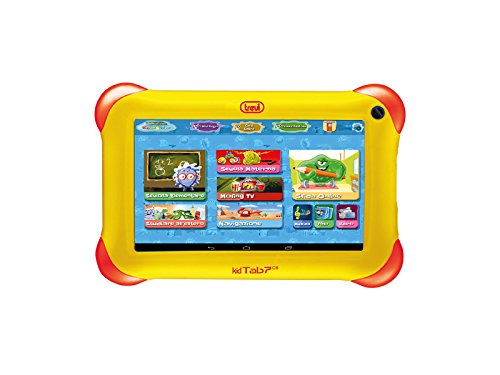 TreKidTab7C8Y-1.jpg Tablet 7" DC Infantil C/Prot. Silic.Amarillo Trevi - Imagen 1
