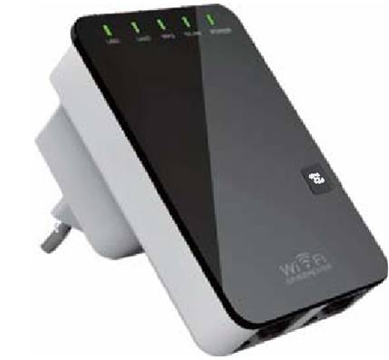 Repetidor/Routr WiFi 300Mbps Hamann