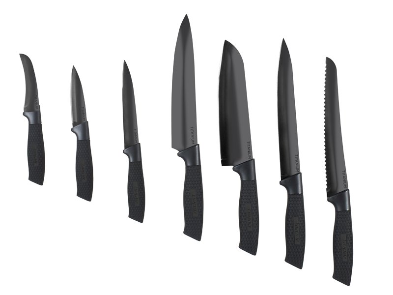 bep-co.100-1.jpg Set 7 Cuchillos de Cocina Titanium Beper - Imagen 1
